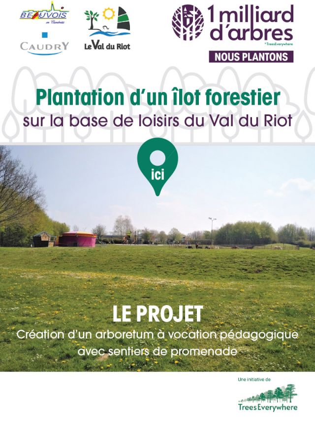 Plantation de l’îlot forestier